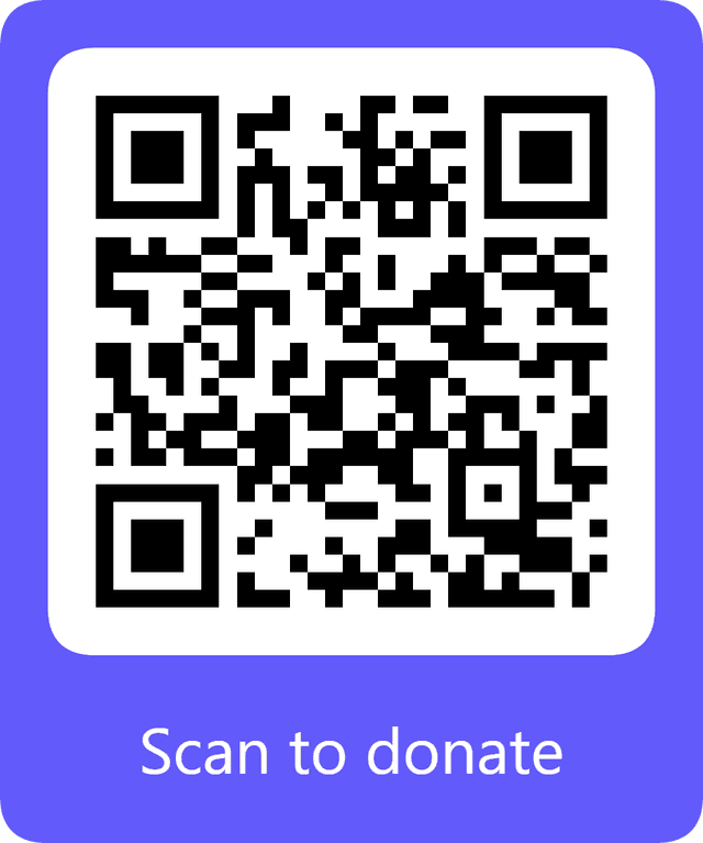 QR Code for Donations